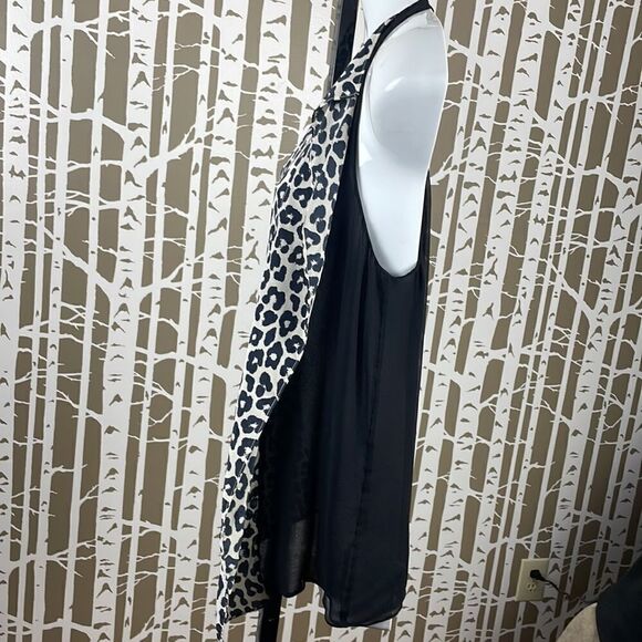 3.1 Phillip Lim Silk Leopard Print Tank Top 4 - Picture 8 of 9